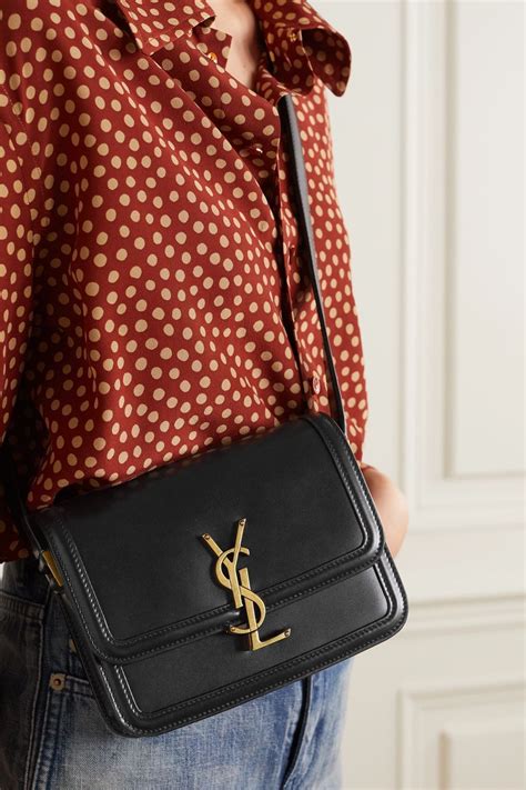 yves saint laurent bag black and white|ysl shoulder bag price.